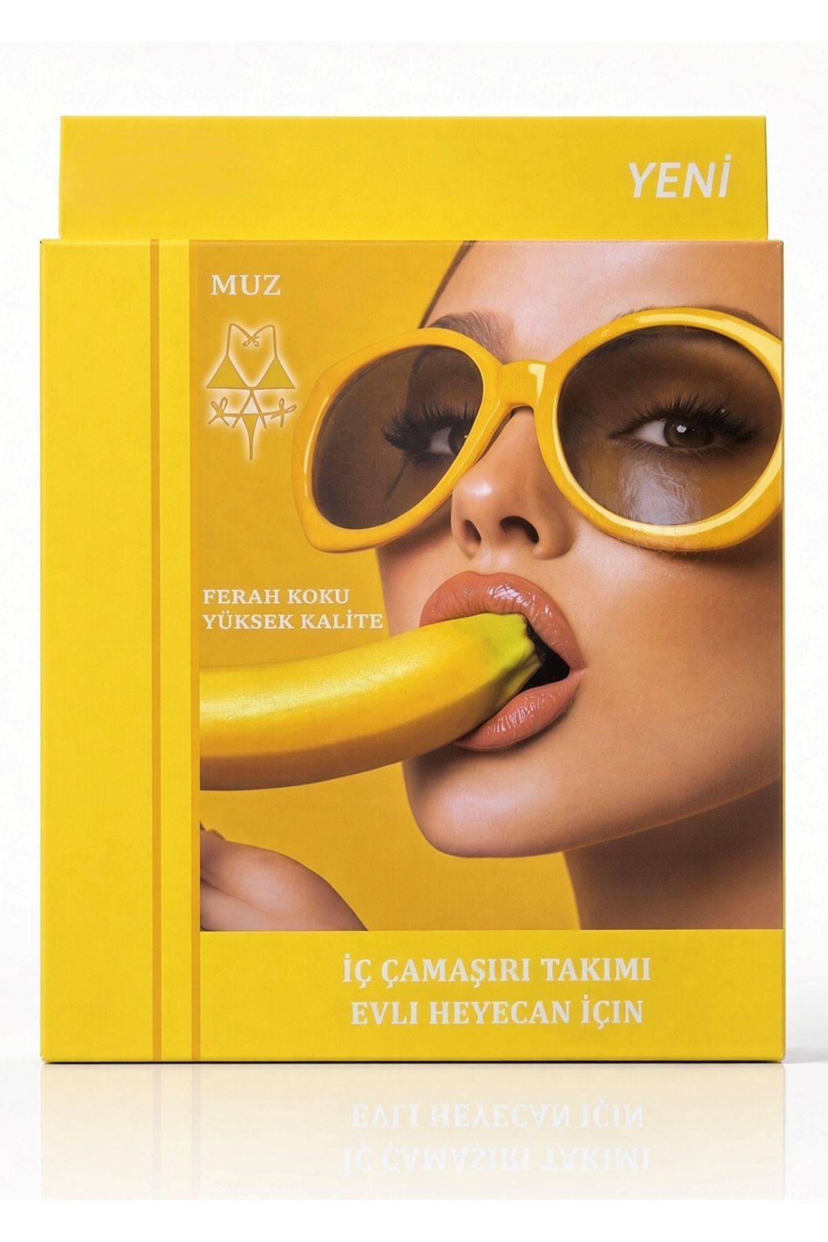 Muz Aromalı Yenilebilir İç Çamaşırı Takımı