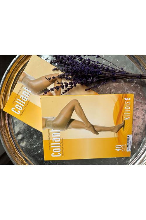 Kifidis 40 Den. 8-10 mmHg Külotlu Varis Çorabı Duman Nefti