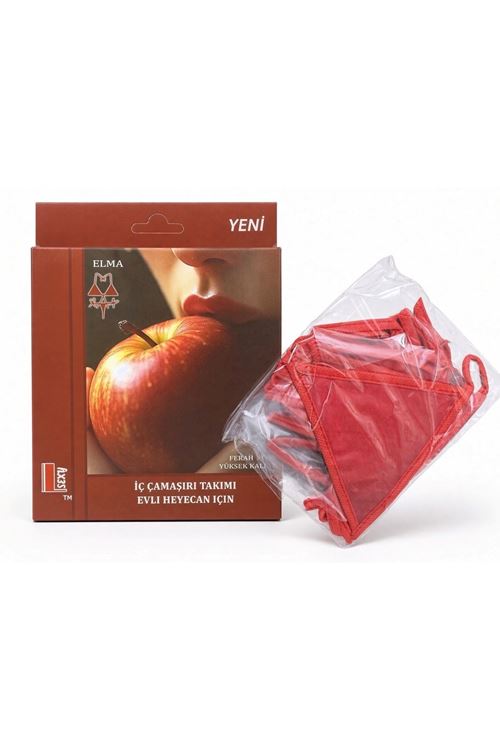 Elma Aromalı Yenilebilir İç Çamaşırı Takımı